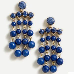 J.crew candy dot chandelier earrings